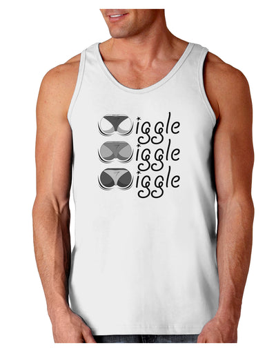 Wiggle Wiggle Wiggle - Twerk Loose Tank Top-Loose Tank Top-TooLoud-White-Small-Davson Sales