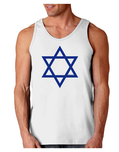 Jewish Star of David Loose Tank Top by TooLoud-Loose Tank Top-TooLoud-White-Small-Davson Sales