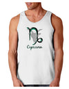 Capricorn Symbol Loose Tank Top-Loose Tank Top-TooLoud-White-Small-Davson Sales