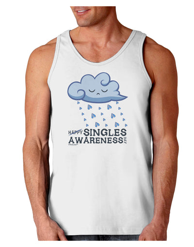 Happy Singles Awareness Day Loose Tank Top-Loose Tank Top-TooLoud-White-Small-Davson Sales