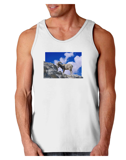 Bighorn Ram Loose Tank Top-Loose Tank Top-TooLoud-White-Small-Davson Sales