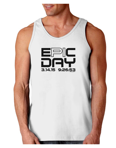 Epic Pi Day Text Design Loose Tank Top by TooLoud-Loose Tank Top-TooLoud-White-Small-Davson Sales