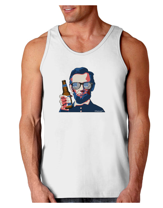 Abraham Drinkoln Loose Tank Top-Loose Tank Top-TooLoud-White-Small-Davson Sales