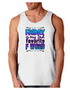 Friday - 2nd Favorite F Word Loose Tank Top-Loose Tank Top-TooLoud-White-Small-Davson Sales