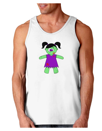 Zombie Girl Halloween Loose Tank Top-Loose Tank Top-TooLoud-White-Small-Davson Sales