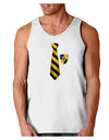 TooLoud Wizard Tie Yellow and Black Loose Tank Top-Loose Tank Top-TooLoud-White-Small-Davson Sales