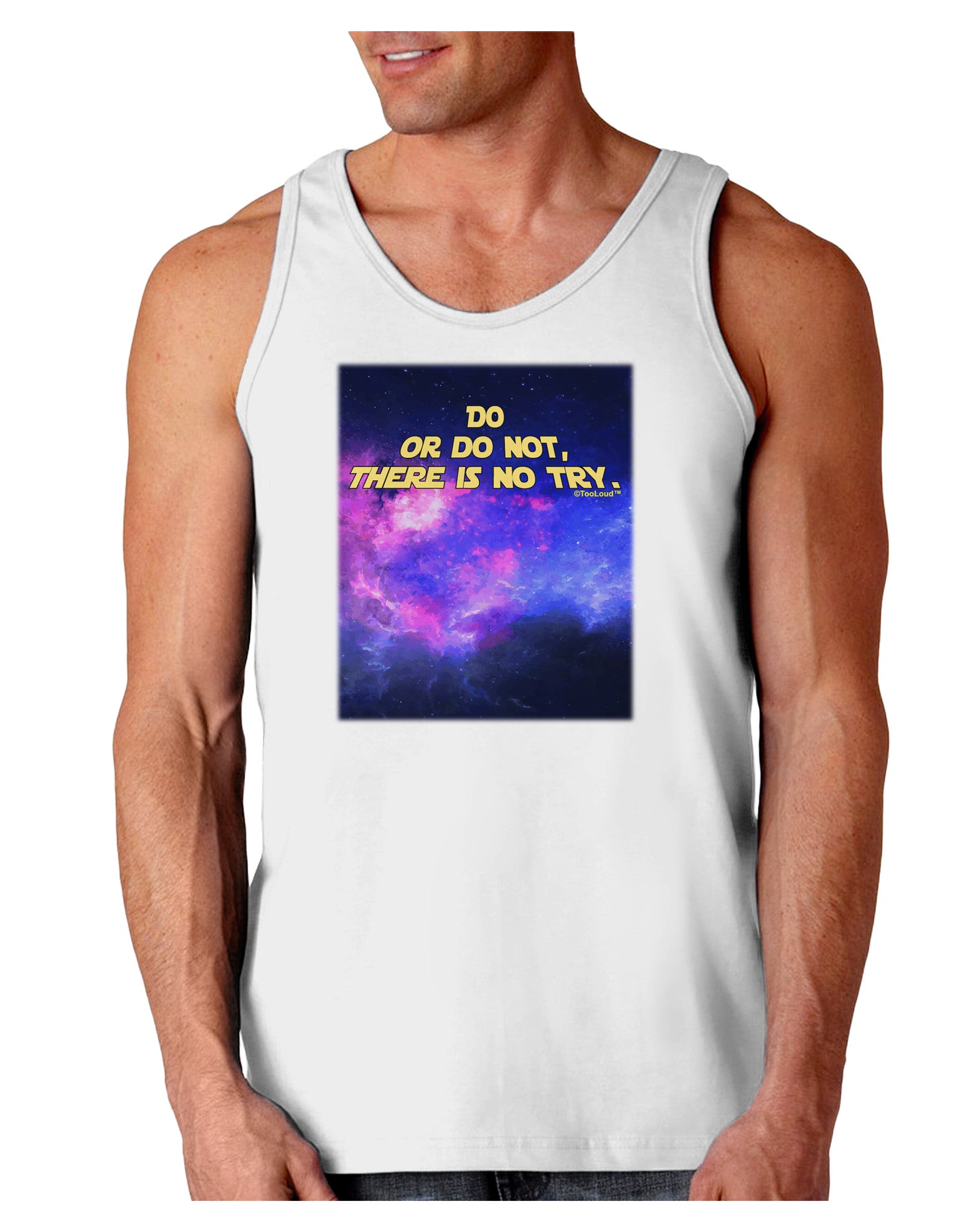 Do or Do Not Loose Tank Top-Loose Tank Top-TooLoud-White-Small-Davson Sales
