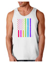 American Pride - Rainbow Flag Loose Tank Top-Loose Tank Top-TooLoud-White-Small-Davson Sales