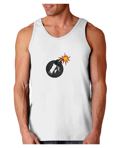 F-Bomb Funny Loose Tank Top by TooLoud-TooLoud-White-Small-Davson Sales