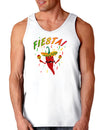 Chili Pepper de Fiesta Loose Tank Top-Loose Tank Top-TooLoud-White-Small-Davson Sales