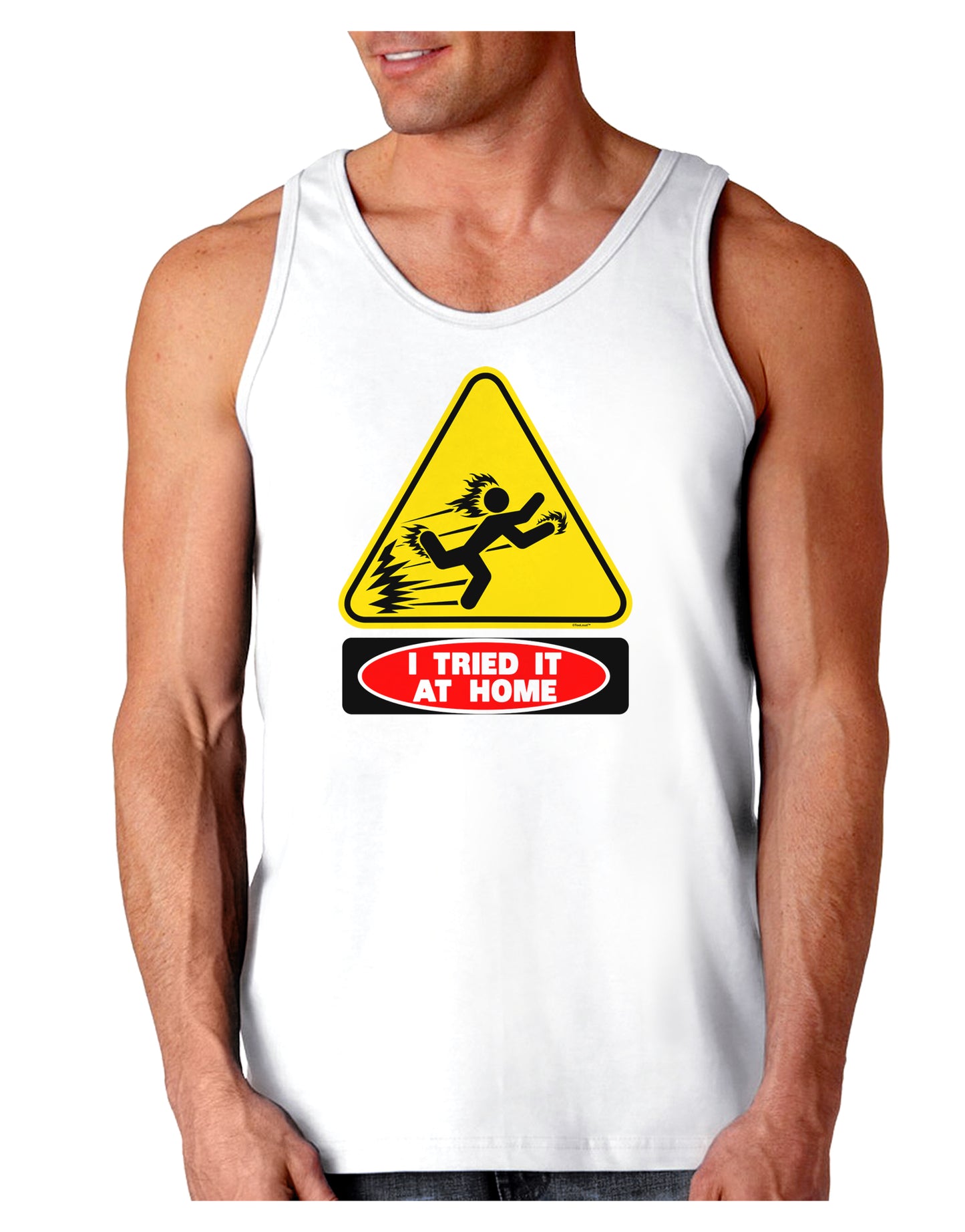 I Tried It At Home Loose Tank Top-Loose Tank Top-TooLoud-White-Small-Davson Sales