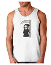 Cute Grim Reaper - Halloween Loose Tank Top-Loose Tank Top-TooLoud-White-Small-Davson Sales