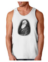 Charles Darwin Black and White Loose Tank Top by TooLoud-Loose Tank Top-TooLoud-White-Small-Davson Sales