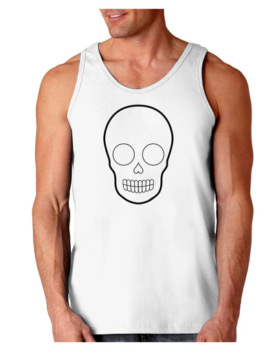 Design Your Own Day of the Dead Calavera Loose Tank Top-Loose Tank Top-TooLoud-White-Small-Davson Sales