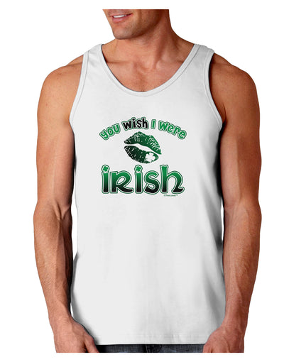 TooLoud You Wish I Were Irish Loose Tank Top-Loose Tank Top-TooLoud-White-Small-Davson Sales