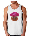 Giant Bright Pink Cupcake Loose Tank Top by TooLoud-Loose Tank Top-TooLoud-White-Small-Davson Sales