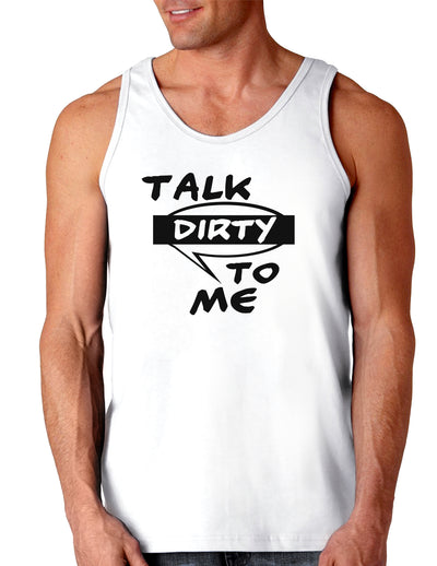 Talk Dirty To Me Censored Loose Tank Top-Loose Tank Top-TooLoud-White-Small-Davson Sales