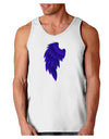 Single Left Dark Angel Wing Design - Couples Loose Tank Top-Loose Tank Top-TooLoud-White-Small-Davson Sales