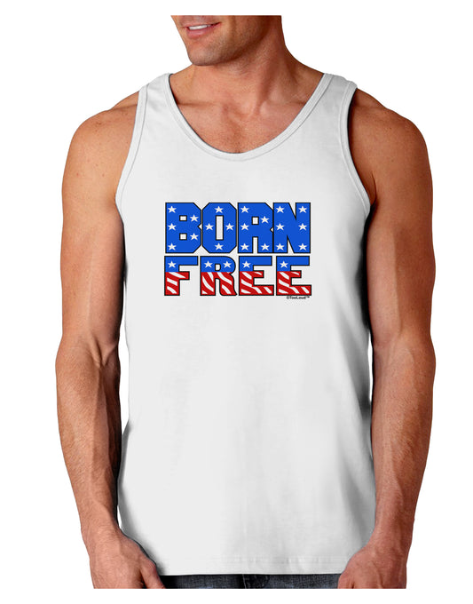 Born Free Color Loose Tank Top by TooLoud-Loose Tank Top-TooLoud-White-Small-Davson Sales