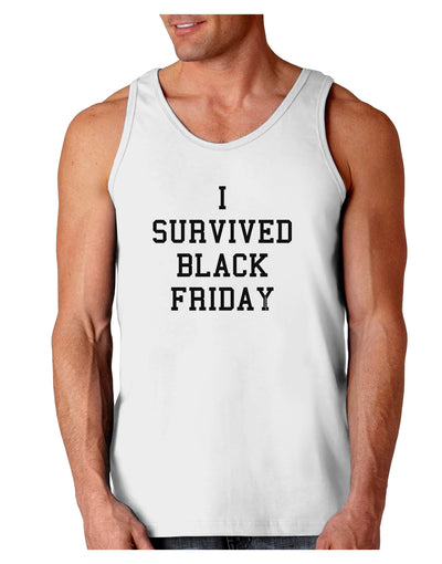 I Survived Black Friday Loose Tank Top-Loose Tank Top-TooLoud-White-Small-Davson Sales