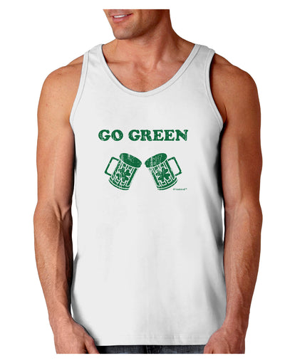 Go Green - St. Patrick's Day Green Beer Loose Tank Top by TooLoud-Loose Tank Top-TooLoud-White-Small-Davson Sales