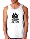 King Dad Loose Tank Top-Loose Tank Top-TooLoud-White-Small-Davson Sales