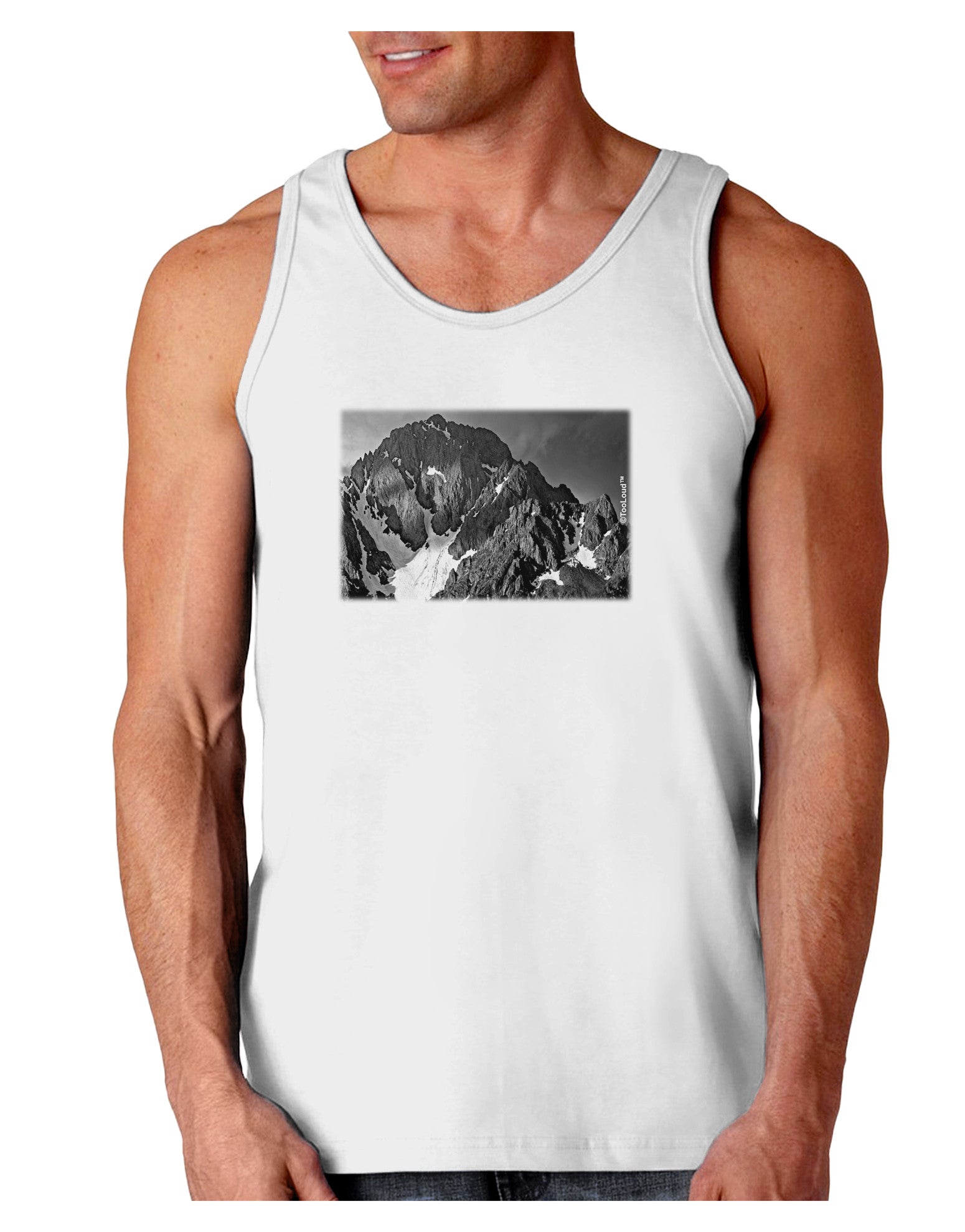 San Juan Mountain Range 2 Loose Tank Top-Loose Tank Top-TooLoud-White-Small-Davson Sales
