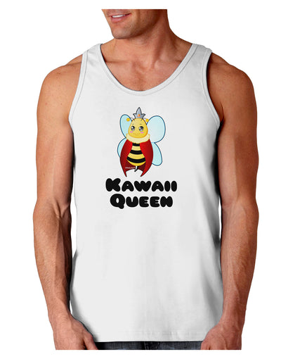 Kawaii Queen Queen Bee Loose Tank Top-Loose Tank Top-TooLoud-White-Small-Davson Sales