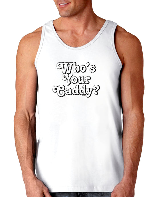 Who's Your Caddy Loose Tank Top-Loose Tank Top-TooLoud-White-Small-Davson Sales