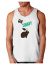 TooLoud Oh Snap Chocolate Easter Bunny Loose Tank Top-Loose Tank Top-TooLoud-White-Small-Davson Sales