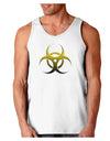 Biohazard Symbol Yellow Stone Apocalypse Loose Tank Top-Loose Tank Top-TooLoud-White-Small-Davson Sales