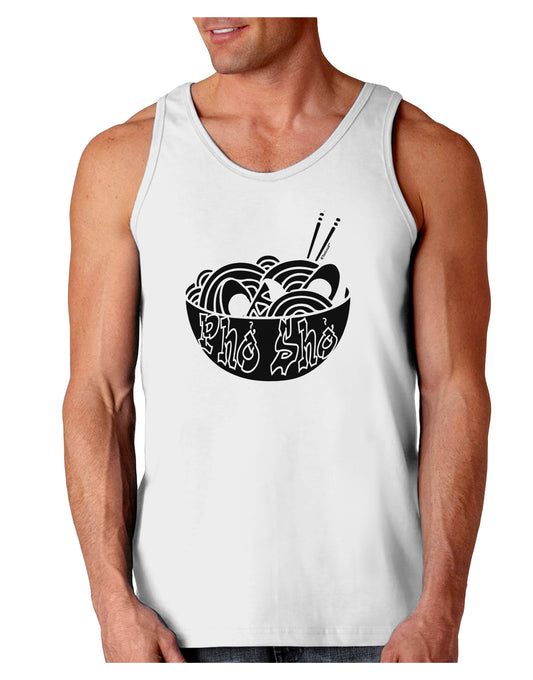Pho Sho Loose Tank Top-Mens-LooseTanktops-TooLoud-White-Small-Davson Sales