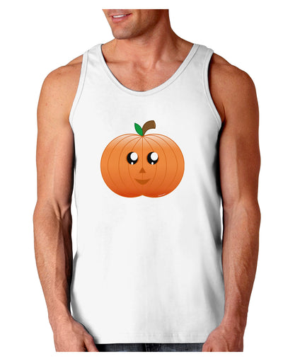 Cute Pumpkin Halloween Loose Tank Top-Loose Tank Top-TooLoud-White-Small-Davson Sales