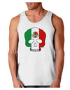 Skull Flag Mexico Loose Tank Top-Loose Tank Top-TooLoud-White-Small-Davson Sales