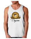 Doge Coins Loose Tank Top White 2XL Tooloud