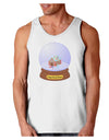 Little Gingerbread House Snow Globe Loose Tank Top by TooLoud-Loose Tank Top-TooLoud-White-Small-Davson Sales