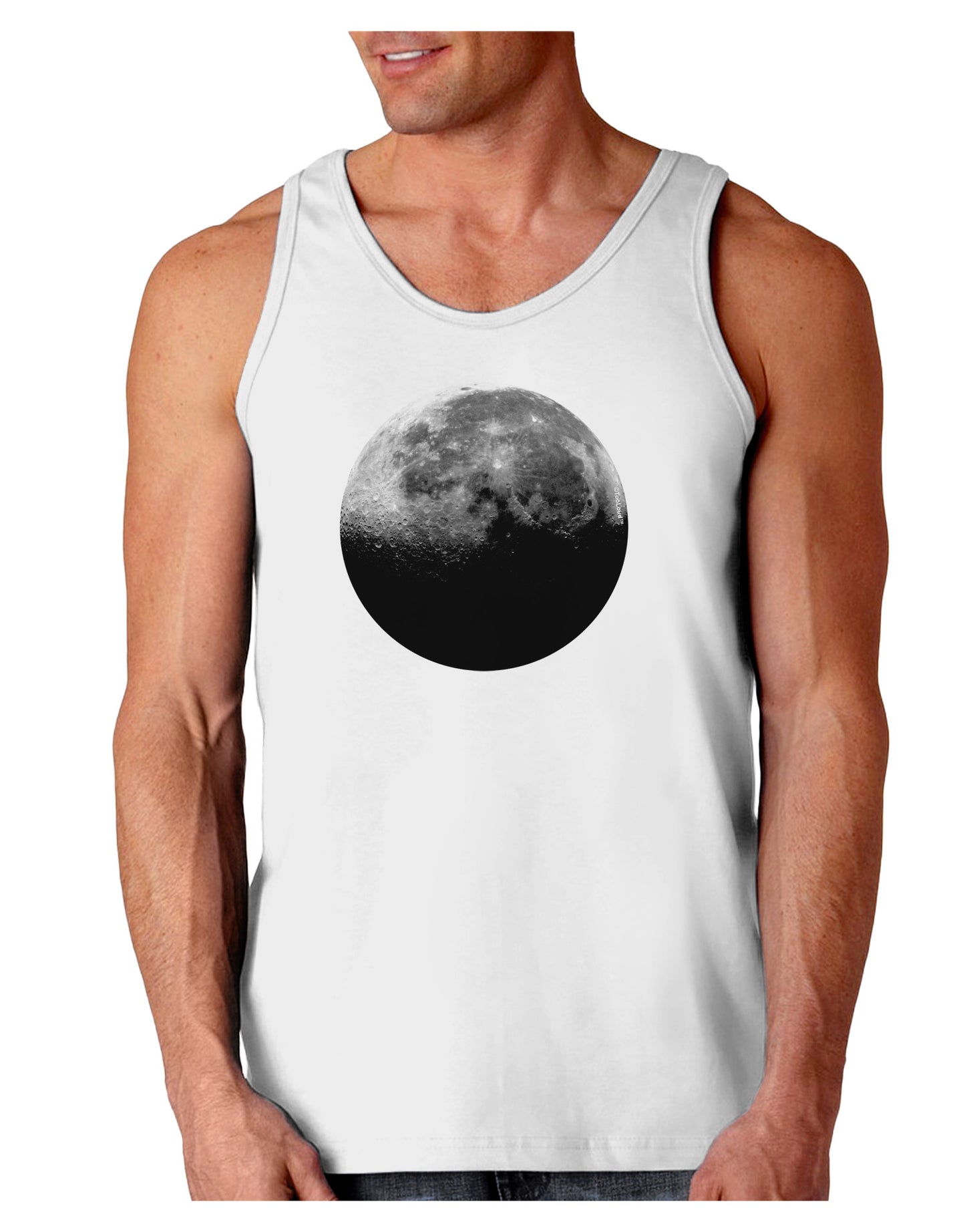Moon of Earth Loose Tank Top-Loose Tank Top-TooLoud-White-Small-Davson Sales