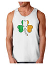 Irish Flag - Shamrock Distressed Loose Tank Top by TooLoud-Loose Tank Top-TooLoud-White-Small-Davson Sales