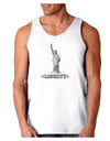 Liberty Vintage Loose Tank Top-Loose Tank Top-TooLoud-White-Small-Davson Sales