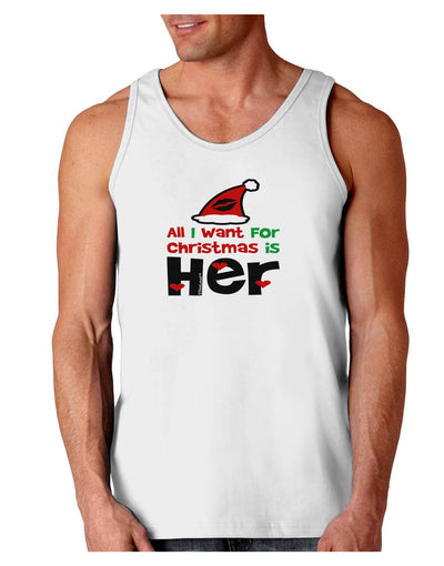 All I Want is Her Matching His & Hers Loose Tank Top-Loose Tank Top-TooLoud-White-XX-Large-Davson Sales