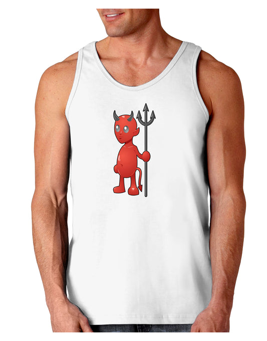 Cute Devil - Halloween Design Loose Tank Top-Loose Tank Top-TooLoud-White-Small-Davson Sales