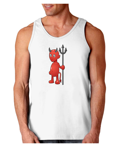 Cute Devil - Halloween Design Loose Tank Top-Loose Tank Top-TooLoud-White-Small-Davson Sales