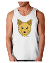 Cute Yorkshire Terrier Yorkie Dog Loose Tank Top by TooLoud-Loose Tank Top-TooLoud-White-Small-Davson Sales