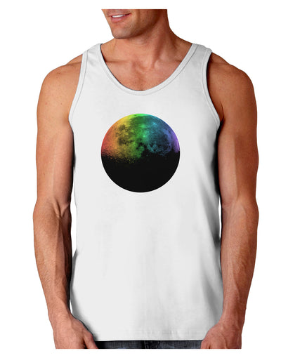 Rainbow Moon Loose Tank Top-Loose Tank Top-TooLoud-White-Small-Davson Sales