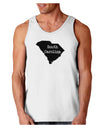 South Carolina - United States Shape Loose Tank Top by TooLoud-Loose Tank Top-TooLoud-White-Small-Davson Sales