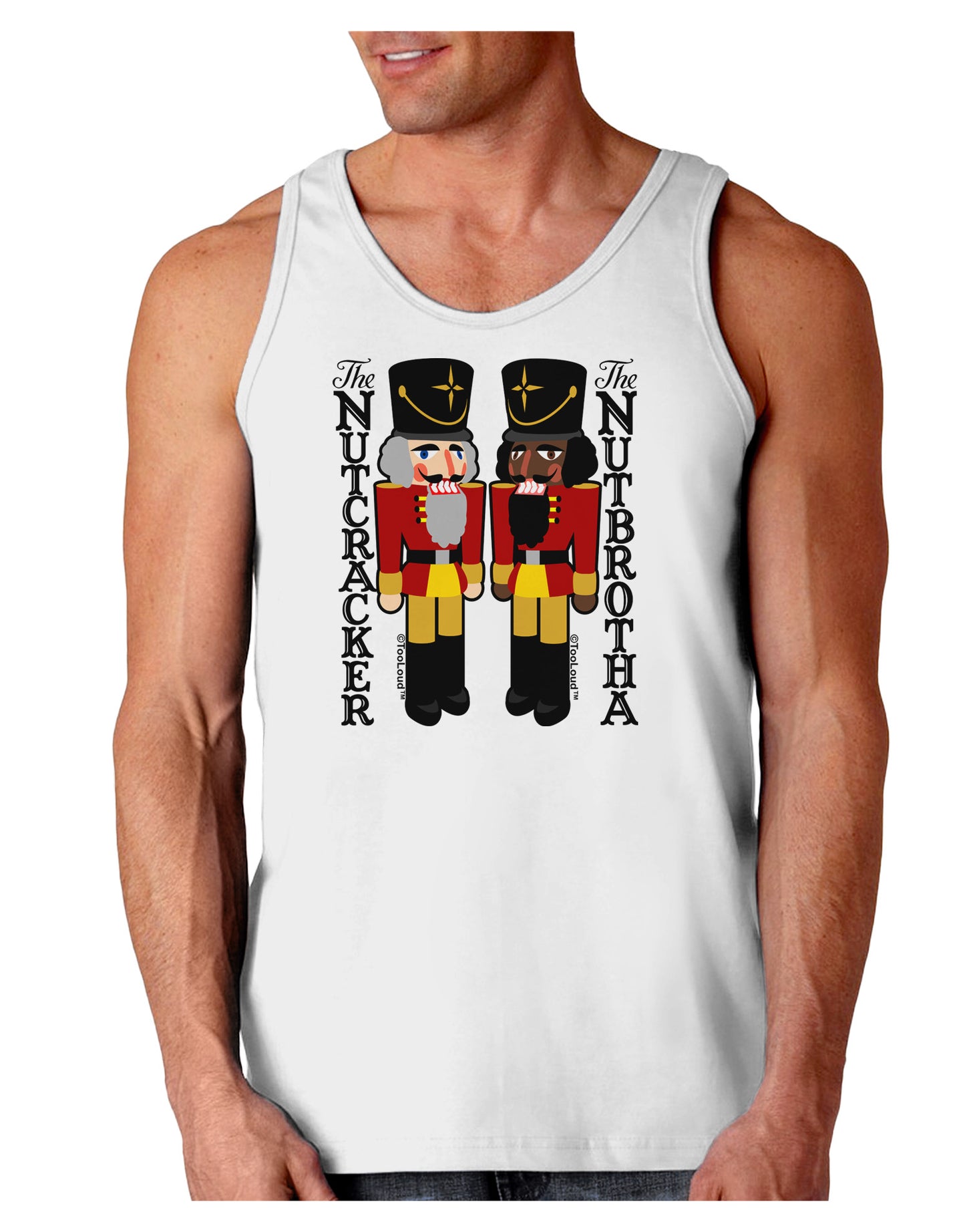 The Nutcracker and Nutbrotha Loose Tank Top by-Loose Tank Top-TooLoud-White-Small-Davson Sales