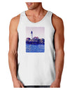 Watercolor Lighthouse 2 Loose Tank Top-Loose Tank Top-TooLoud-White-Small-Davson Sales