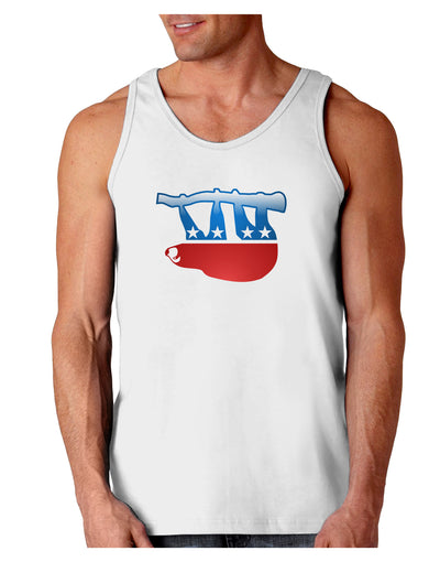 Sloth Political Party Symbol Loose Tank Top-Loose Tank Top-TooLoud-White-Small-Davson Sales