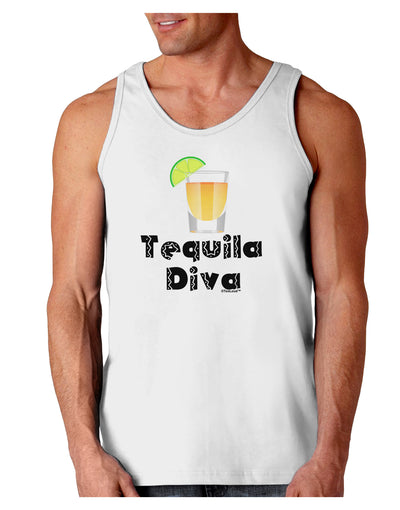 Tequila Diva - Cinco de Mayo Design Loose Tank Top by TooLoud-Loose Tank Top-TooLoud-White-Small-Davson Sales