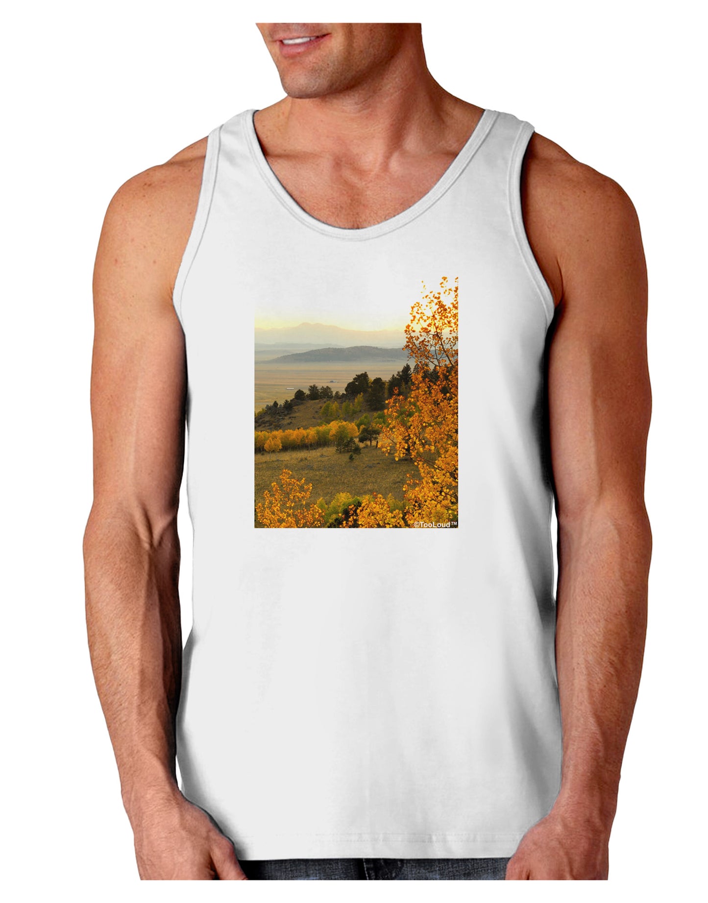 Nature Photography - Gentle Sunrise Loose Tank Top by-Loose Tank Top-TooLoud-White-Small-Davson Sales